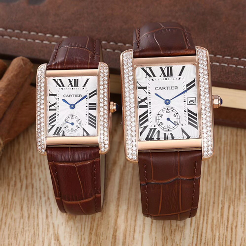 カルティエ時計正面デザイン